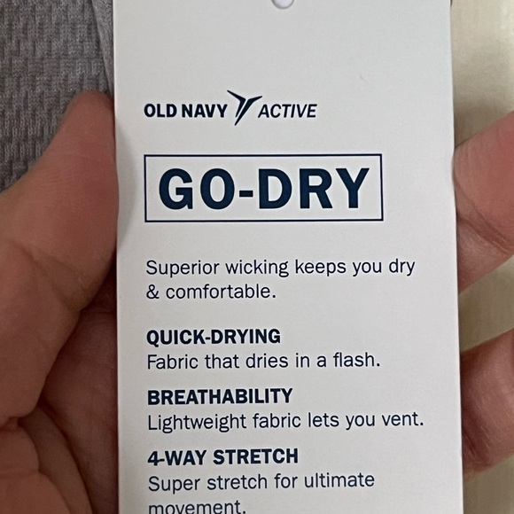 Old Navy Active Kids Go Dry XL 14-16 Youth Gray Basketball Sports Shirt - Picture 15 of 17